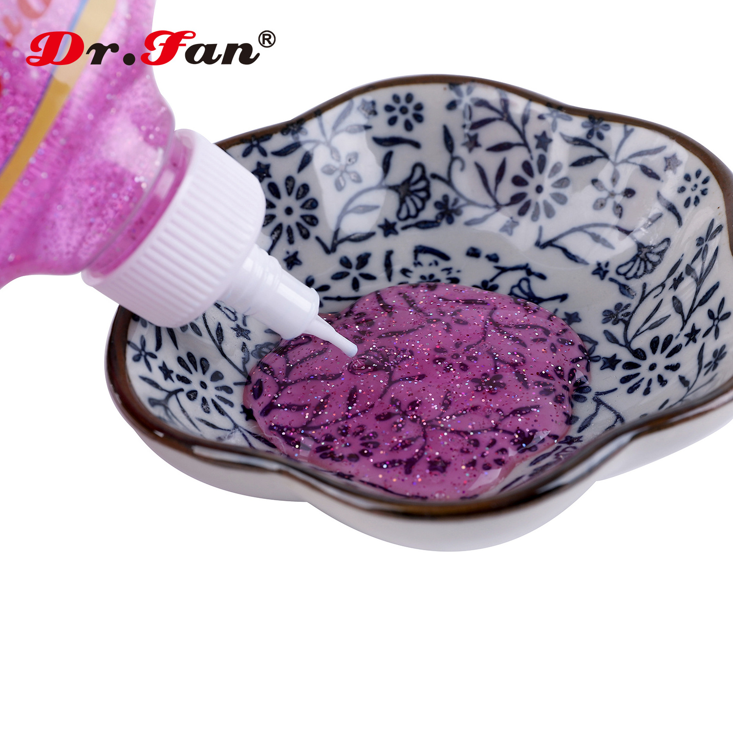 New Arrivals 100ml glitter glue for slime set for kids polymer clay sprinkles and clay target