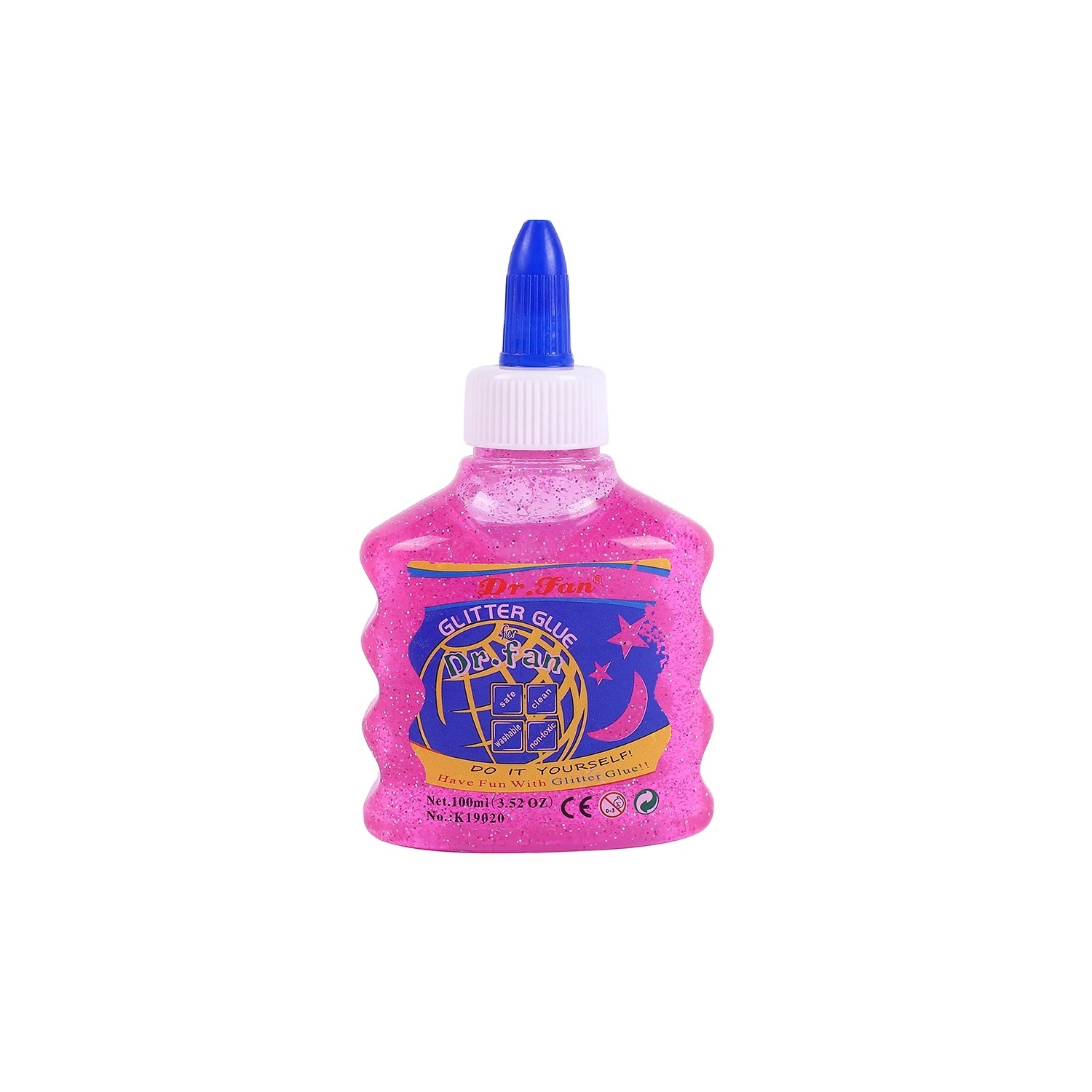 New Arrivals 100ml glitter glue for slime set for kids polymer clay sprinkles and clay target