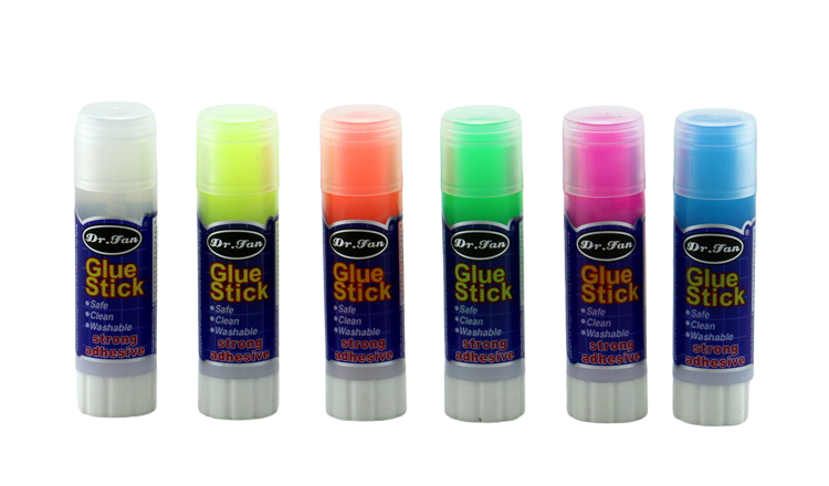 New Arrivals 25g PVP colored transparent glue stick fast drying under 6 minutes bonds paper stong adhesive