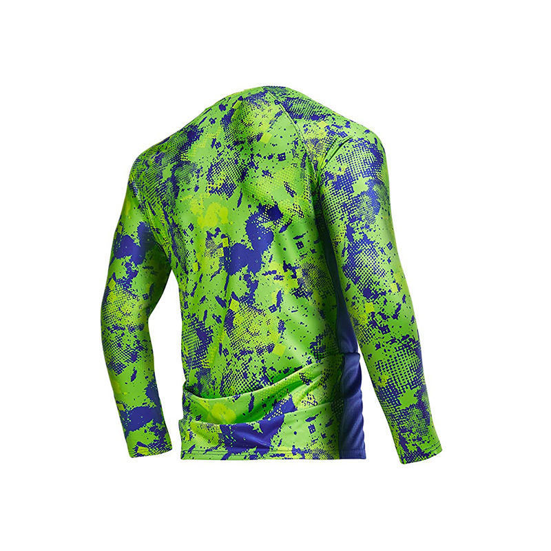 High Quality Anti-Uv Quick Dry Long Sleeve Blank Quick Dry Fishing Clothing Custom Sublimated Men Fishing Jersey Shirts