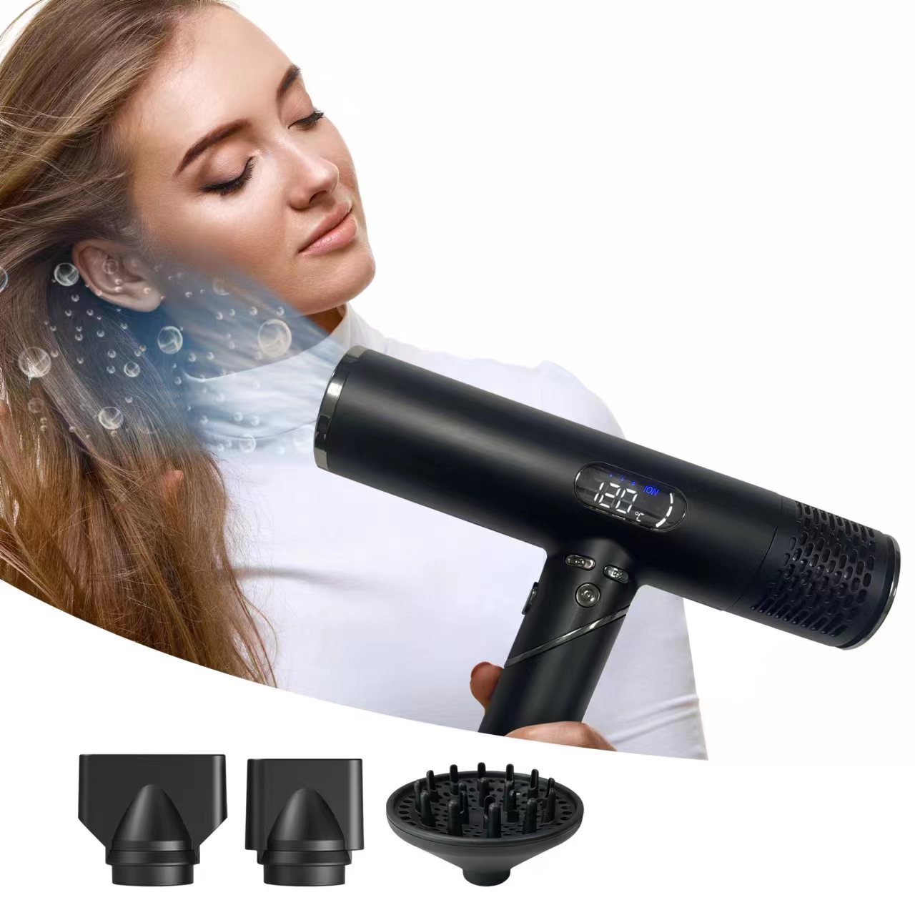 Multifunctional foldable handle high speed hair dryer Professional salon 110000rpm hair blow dryer professional salon hair dryer