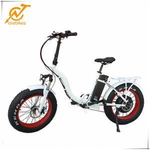 CNEBIKES 20'' fat tire folding electric bike electric electric cruiser bike