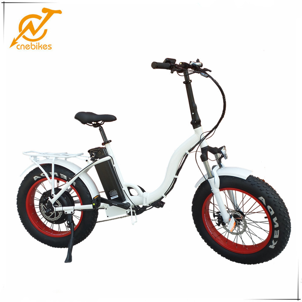 CNEBIKES 20'' fat tire folding electric bike electric electric cruiser bike