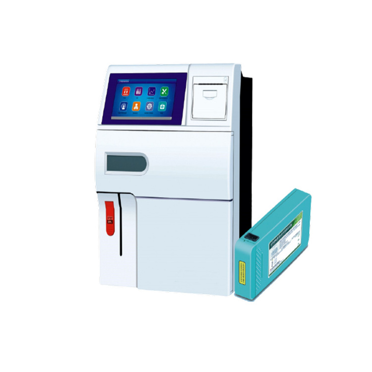 Fully Automated Laboratory Automatic Blood Gas Electrolyte Analyzer with K/Na/Cl/Ca/Li/pH Optional AFT800