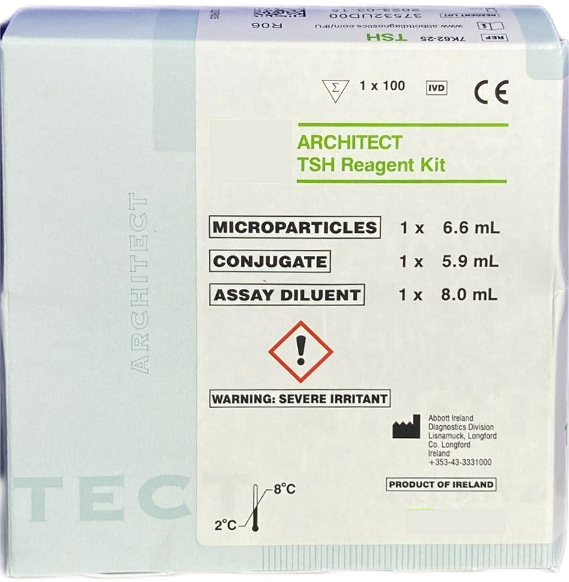 ABOT ORIGINAL REAGENT KIT TEST KIT ARCHITECT LABORATORY ANALYSIS