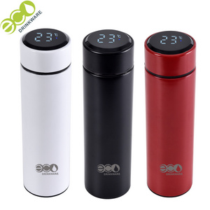 GV0105 500ML/17OZ In Stock double wall stainless steel vacuum flask with infuser tea bottle coffee tumbler