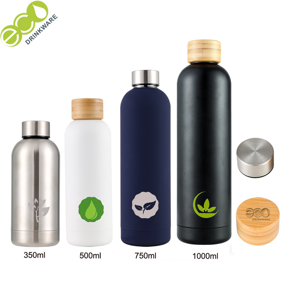 GV036 stocked Custom double wall insulated thermos logo printed hot and cold stainless steel 304 water flask with lid