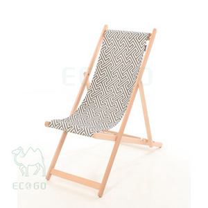 High Quality Bamboo Beach Chair Folding Beach Chair For Holiday Sea Wooden Chairs For Adults