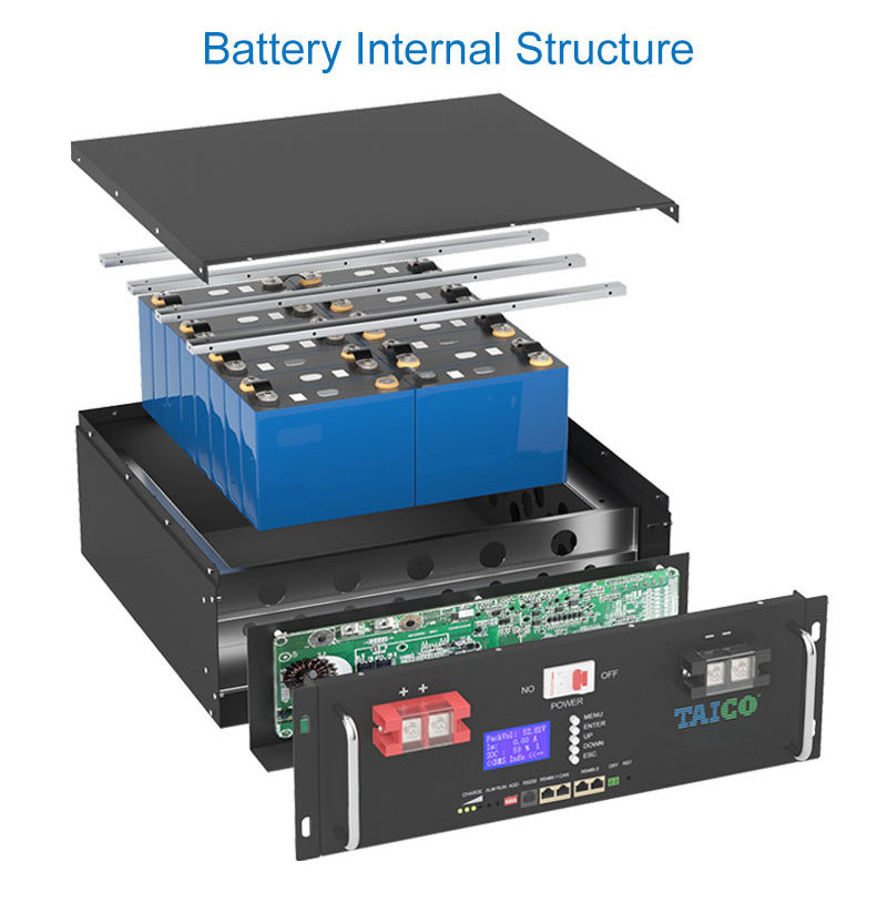 Lithium Battery Box 12v 24v 48v 180ah 200ah 280ah 300ah Lithium Iron Large Empty Lithium Battery Case