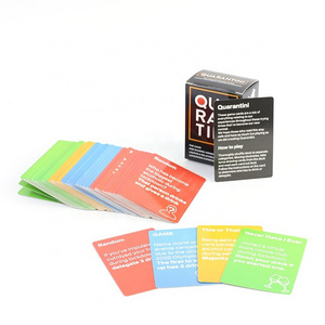 Fun Adult Customised Drinking Card Games For Adults Drinking Board Game Card