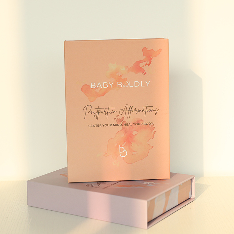 Custom Design Printing The Best Support Birth and Postpartum Empowerment Comfortable Affirmation Cards