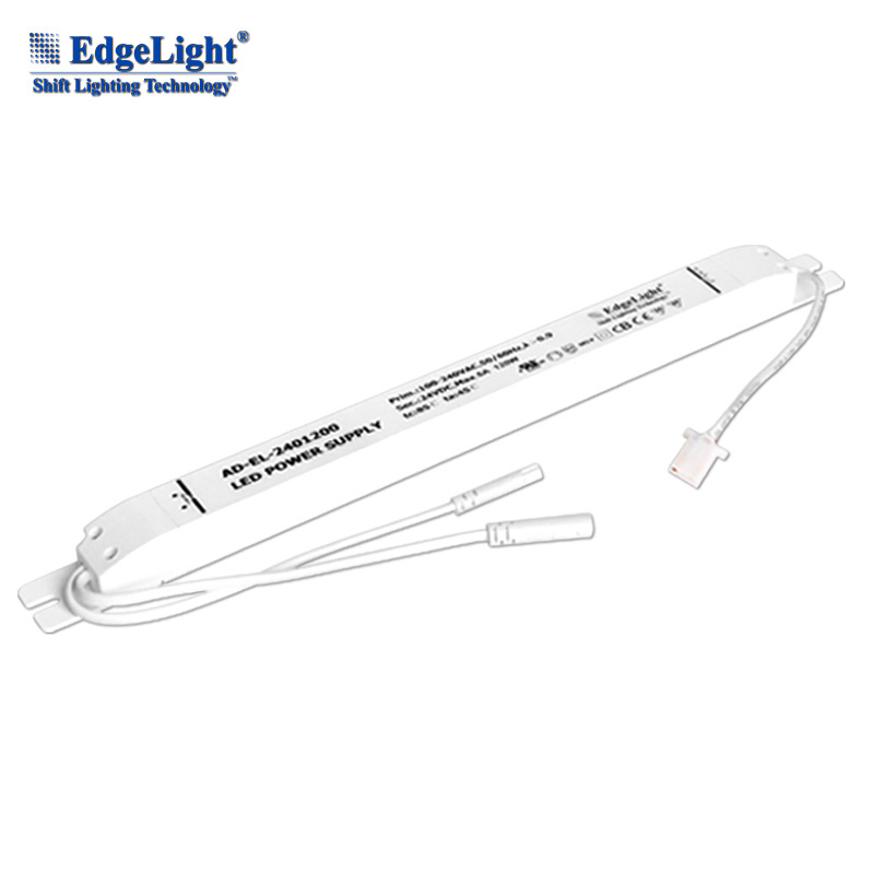 Edgelight high quality linear AD-EL-2401200 white swith power supply DC24V 120W slim led driver