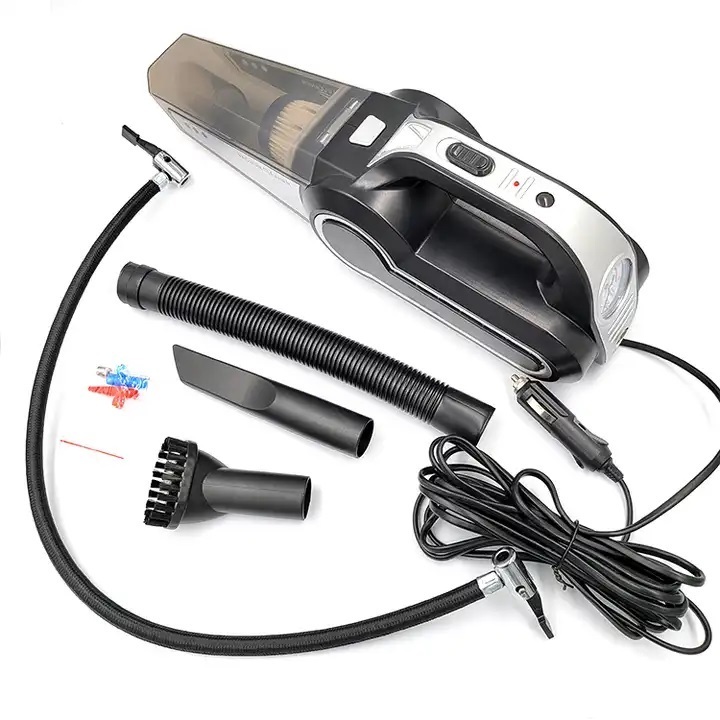 Wholesale 12V 3500Pa 4 in 1 handheld vacuum cleaner 12v air compressor automatic car tyre inflator