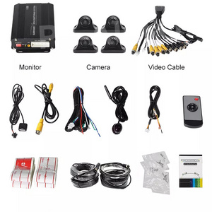 1080P 3D 360 Around View Monitor Car Camera System Bird View Panoramic Camera System