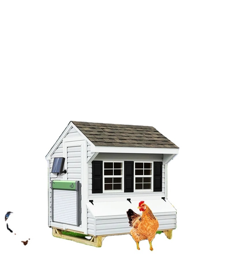 HHD Automatic Chicken Coop Door with Timer Automatic Chicken House Door High Quality And Practical Chicken Pets Dog Cages Door