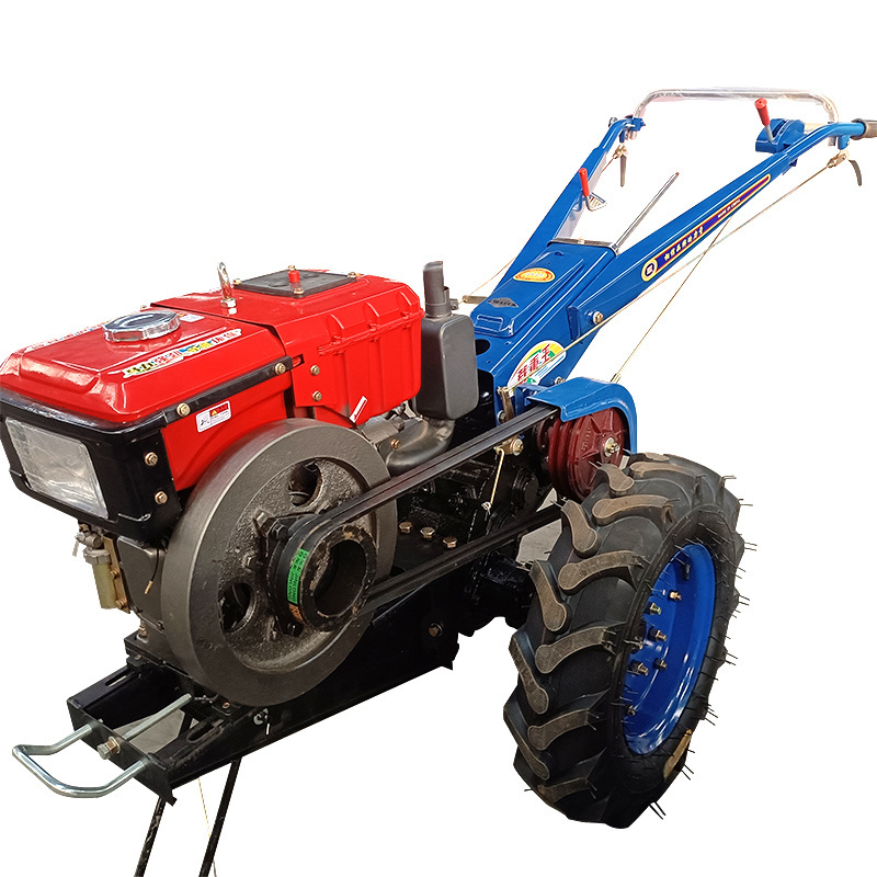 HHD new 20hp walking tractor with plough and rotary tiller garden walking tractor WSFT151-20