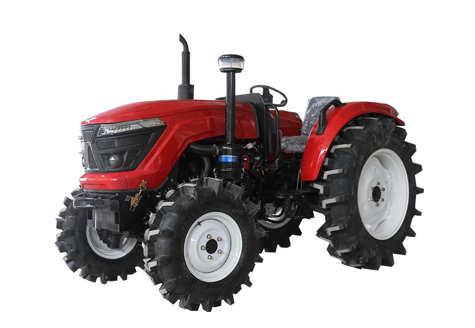 Hot sale farming machine mini 4 wheel drive tractor with many implements