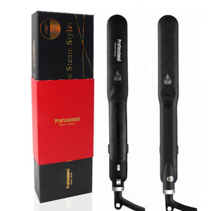 Professional Steam Hair Straightener Ceramic Steam Flat Iron LED display Steam Hair Straightener