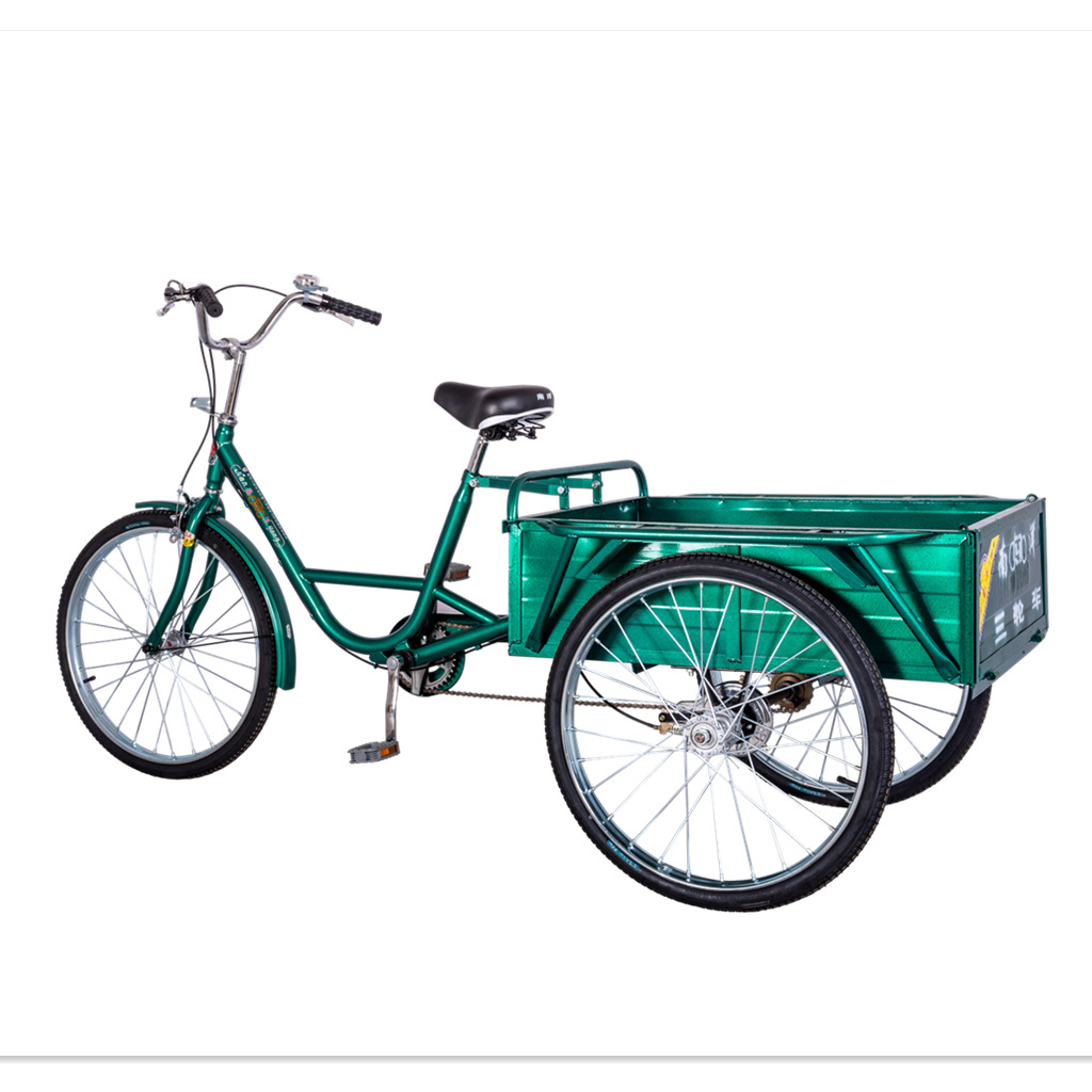 3 wheel cargo adult tricycle bike/city bike/family bike cheaper with rear cargo box