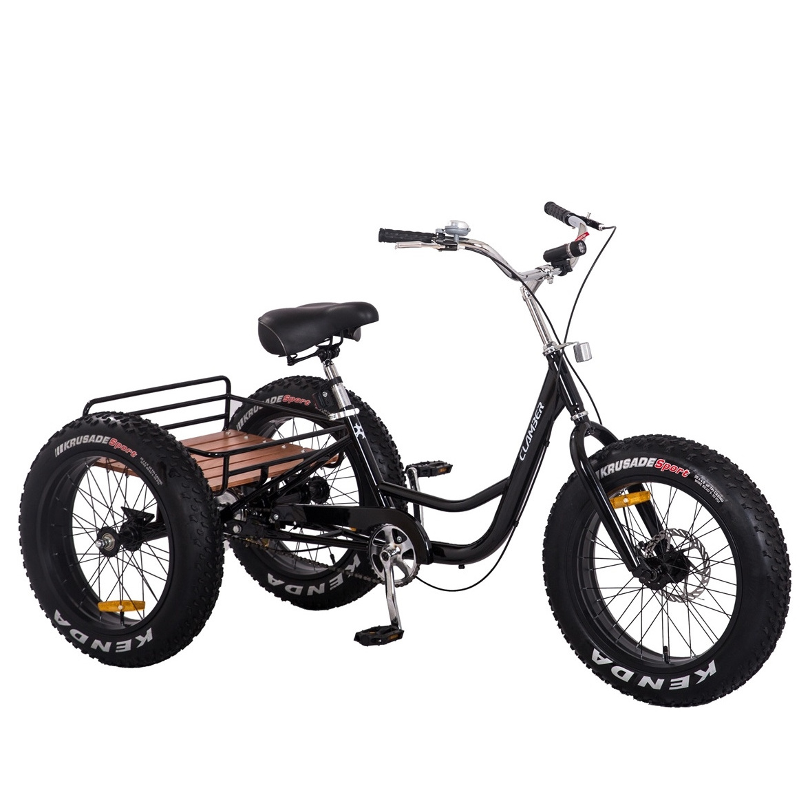 20 inch fat tire three wheel bicycle adult tricycle for sale