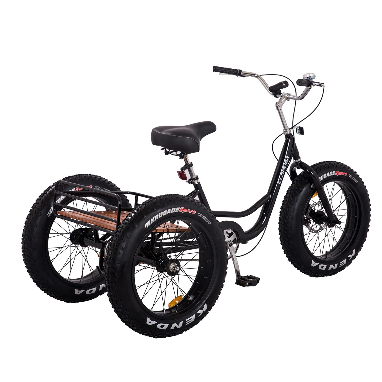 20 inch fat tire three wheel bicycle adult tricycle for sale