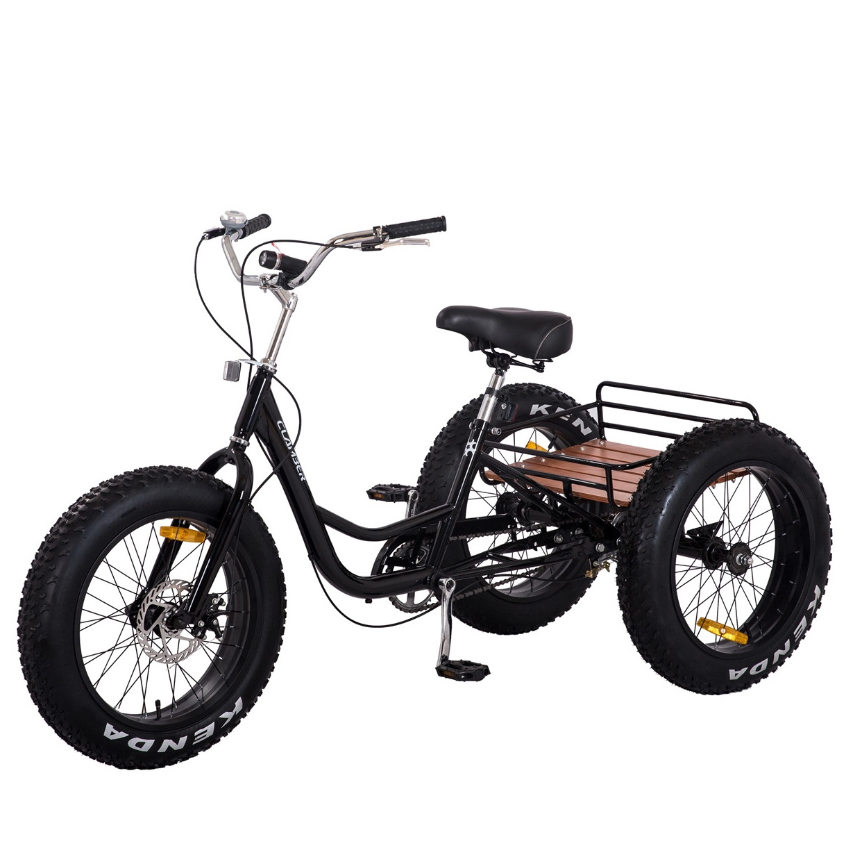 20 inch fat tire three wheel bicycle adult tricycle for sale