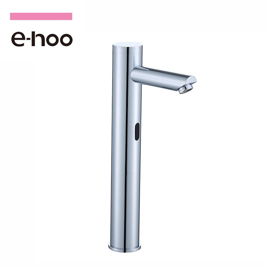 automatic cold bathroom faucet modern bathroom faucet  hole sink long neck taps commercial sensor faucet