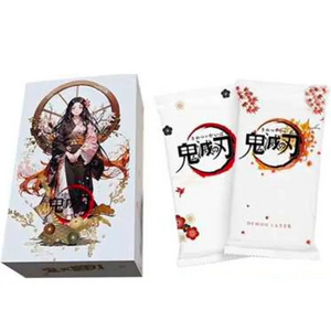 2023 New Hot Demon Slayer Booster Box TCG Cards Packs Anime Kimetsu No Yaiba Collectible Card Table Playing Toys Christmas Gift