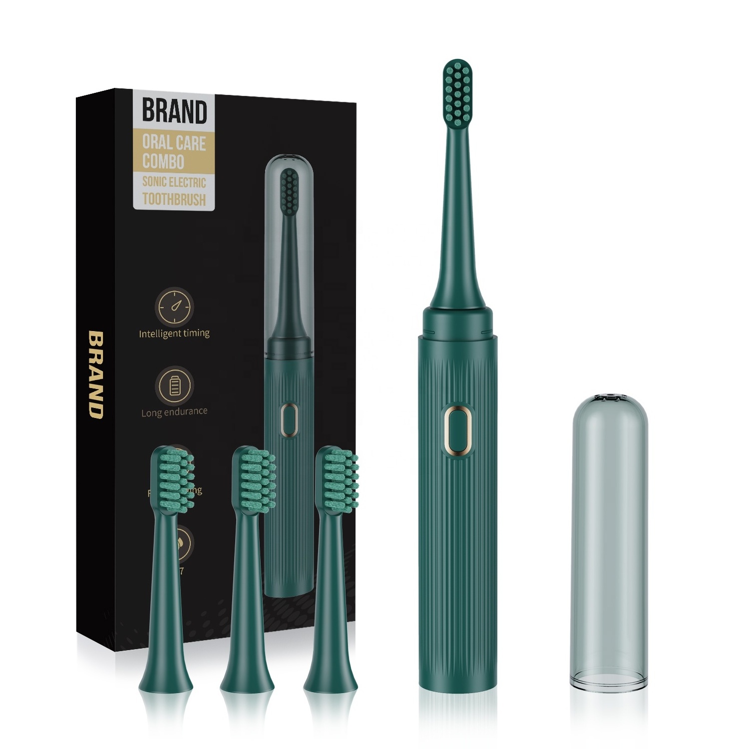 2024 Wholesale ECO-friendly material mini electric toothbrush for travel 300 days working time