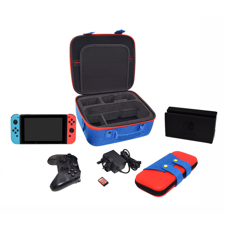 ELGZ Wholesale Hard Bag Carrying Case with 10 Game Card Cartridges for Nintendo Switch Accessories  for Switch OLED