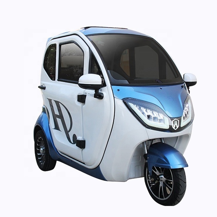 Low Price Bada 60v 3 Wheels Electric Enclosed Scooter Tricycles Tricycle for Adults