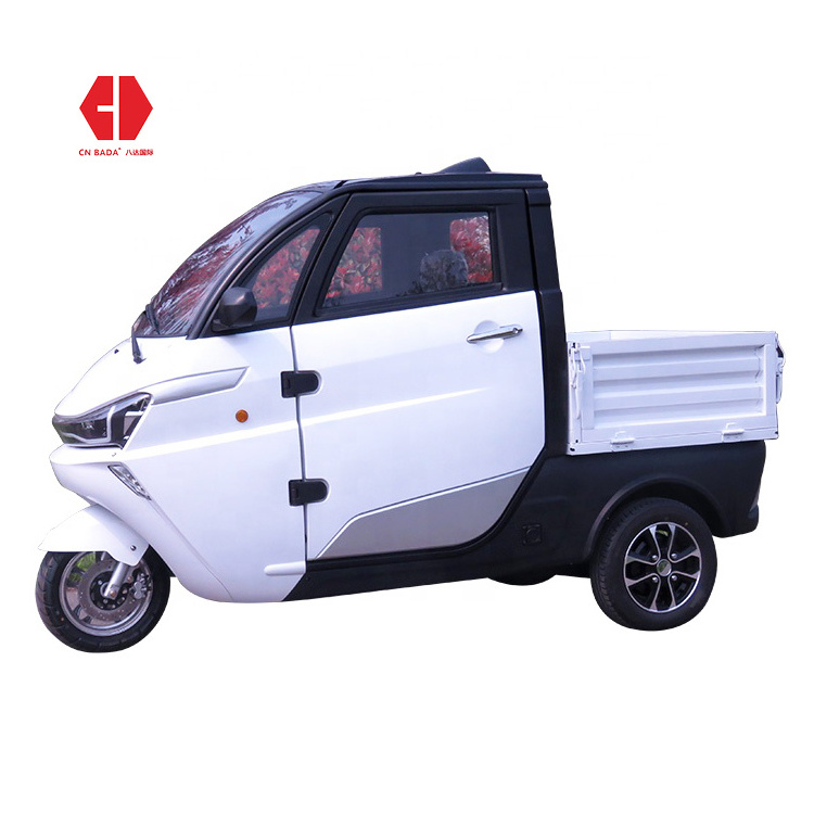 Chinese Mini Food Truck Enclosed Electric Tricycle For Adults