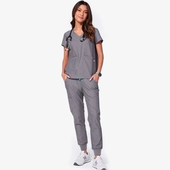 Scrub Suit Nurse Scrubs Uniforms Sets Scrubs Joggers Pants Activewear Fabric Clothing Running Shorts