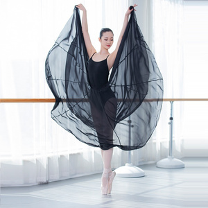 Cheaper Ballet Dress For Female With Large Swing Transparent Gauze Skirt Women's Modern Dance Performance Dress