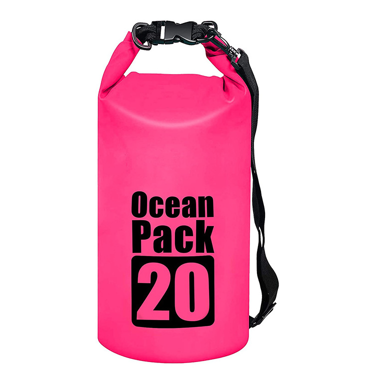 Amazon Hot Sale 10L Floating Water proof Dry Bag,Ocean Pack Waterproof Dry Bag Keeps Gear Dry with Adjustable Strap