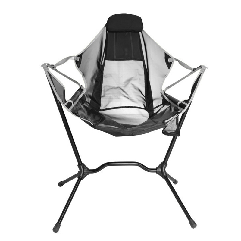 Summer rocking reclining compact hammock camping fishing swing chair folding recliner zero gravity chair