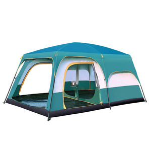 6+ people Big Automatic Instant Tents Waterproof 2 Bedrooms Travel Outdoor Camp Tent For Family