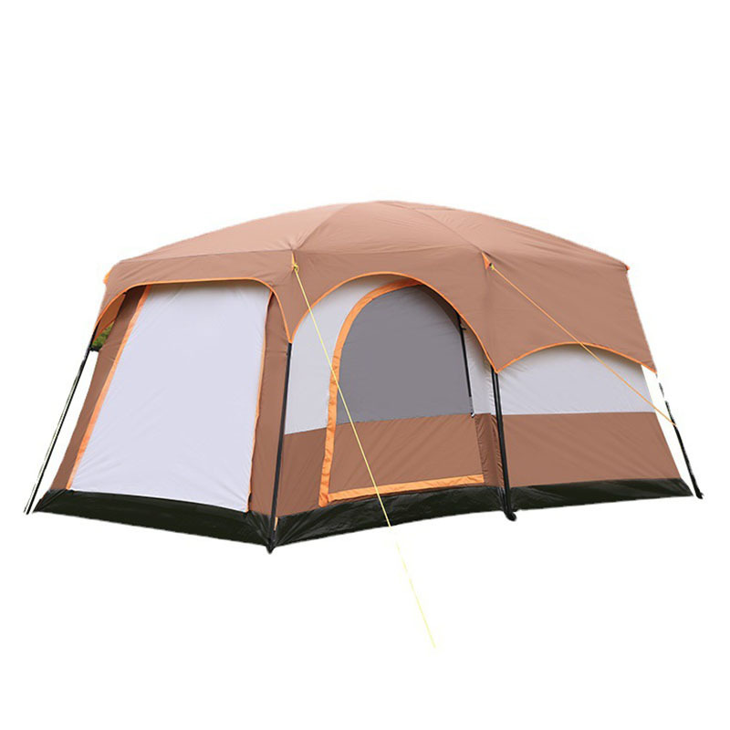 6+ people Big Automatic Instant Tents Waterproof 2 Bedrooms Travel Outdoor Camp Tent For Family