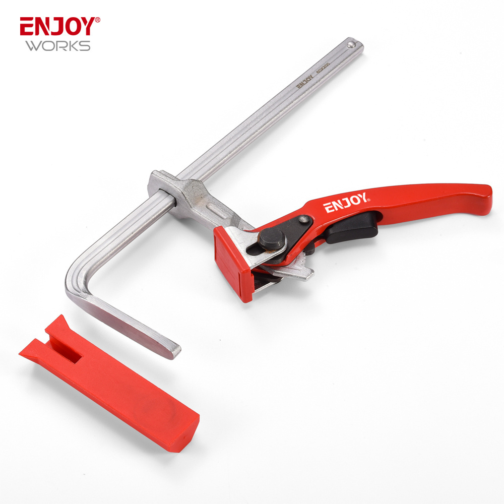 F Ratchet Clamp Quick Guide Rail Clamp for woodworking Table and Guide ...