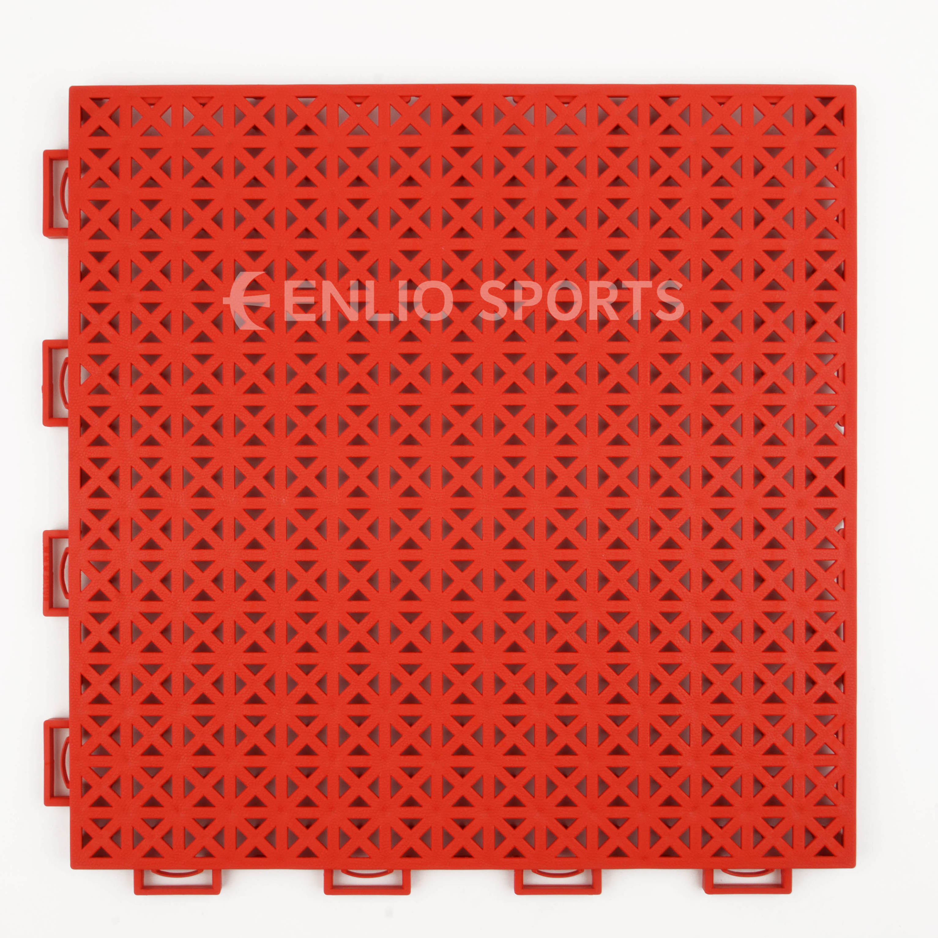 Enlio Pickleball Court Plastic Flooring Portable Anti-Slip Sports Tiles Basketball Sport Courts Modular Plastic Floor Mat