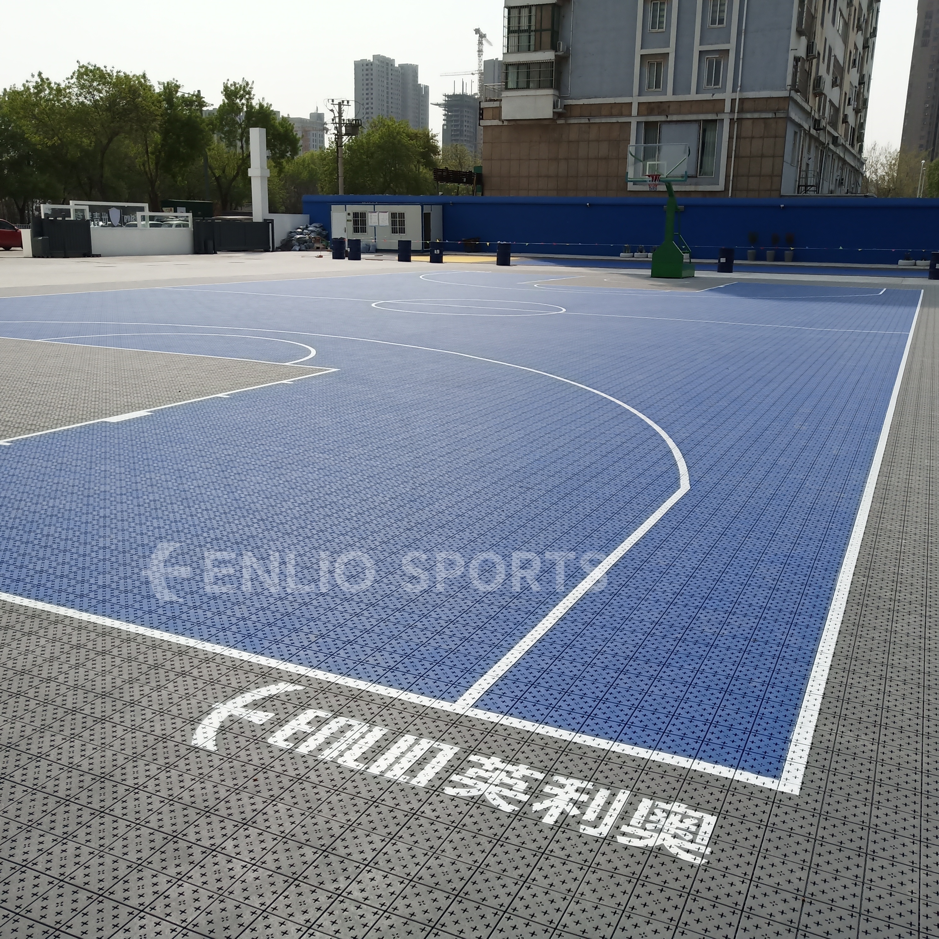 Basketball Flooing Pickleball Court Tiles Sports Flooring Interlocking Outdoor Sport Floor With High Sports Performance