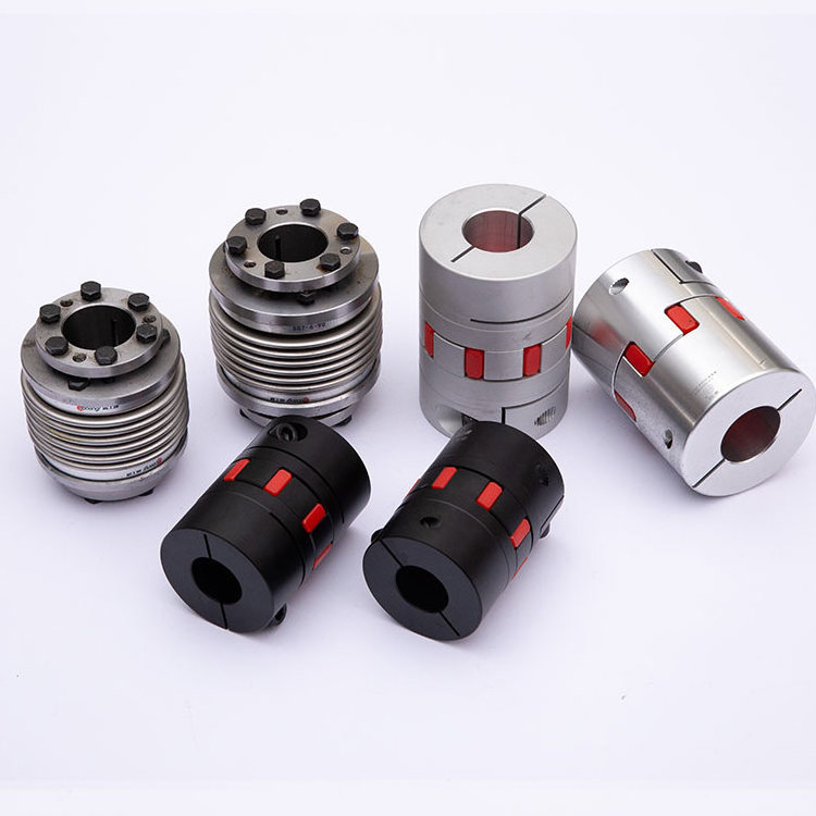 Customized Aluminum  Motor Connector Cnc Spider Jaw Shaft Rigid Flexible Coupling