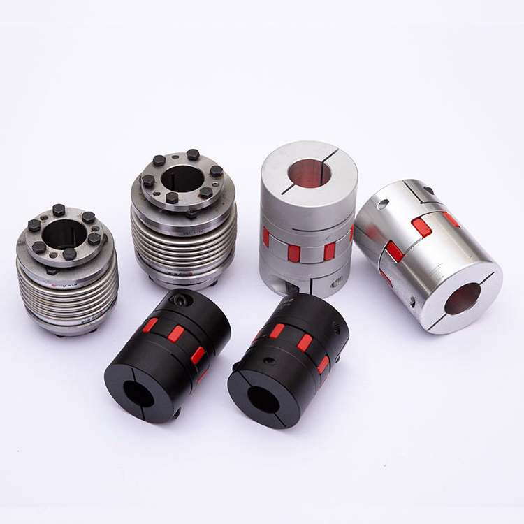 Customized Aluminum  Motor Connector Cnc Spider Jaw Shaft Rigid Flexible Coupling