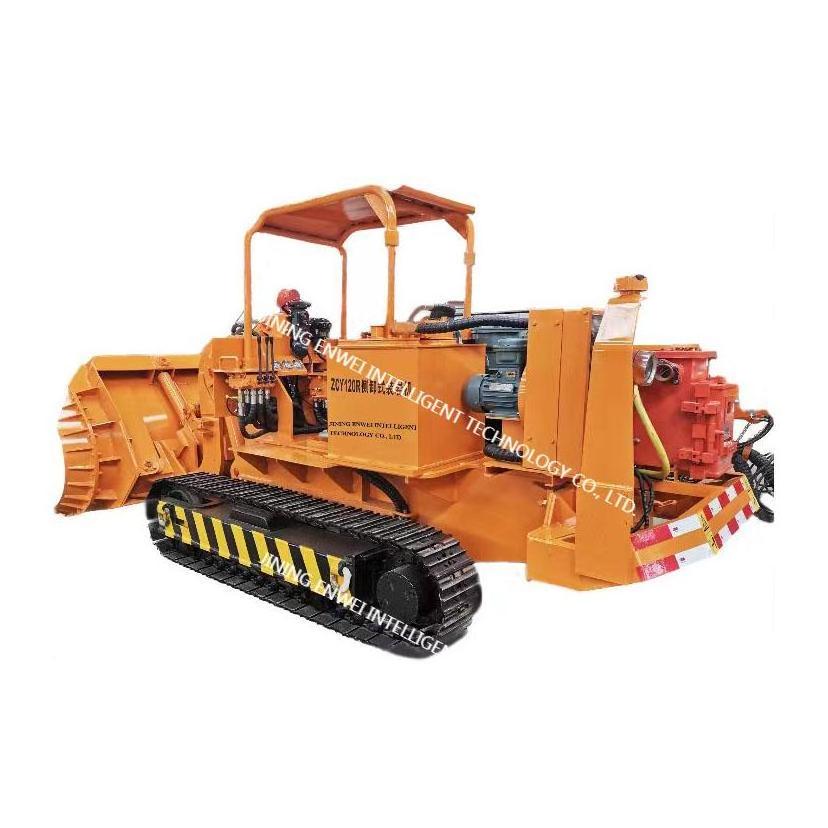 Mucking loader mining side dump rock loading machine for underground tunnel