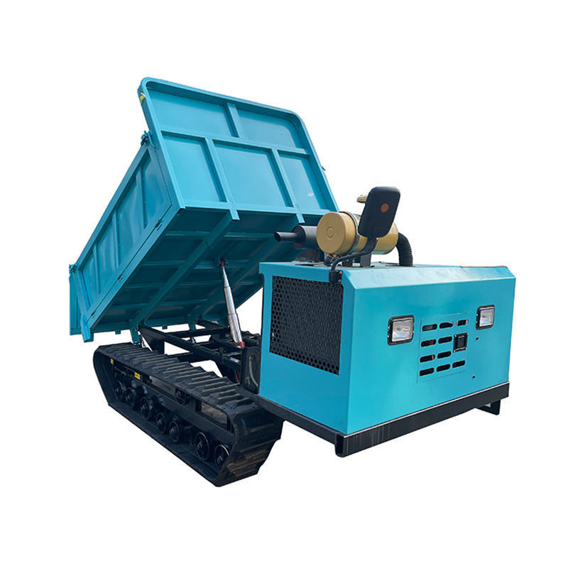 Crawler small transportation dump truck mini dumper for sale