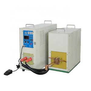 35KW handheld electromagnetic induction metal heat treatment induction heating brazing welding machine for copper wire