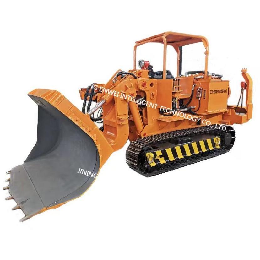 Mucking loader mining side dump rock loading machine for underground tunnel