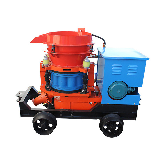 Mortar spraying concrete equipment dry mix shotcrete machine PZ-5