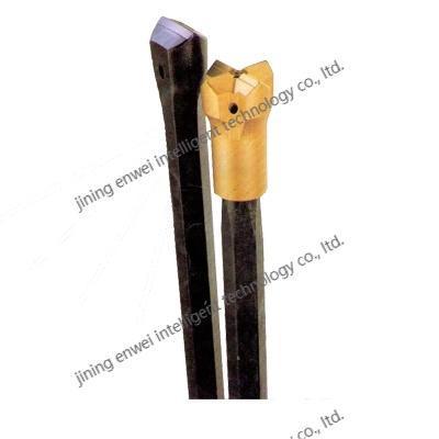 Hole tapered drill rod 7 degree H22 H25 integral drill rod for sale