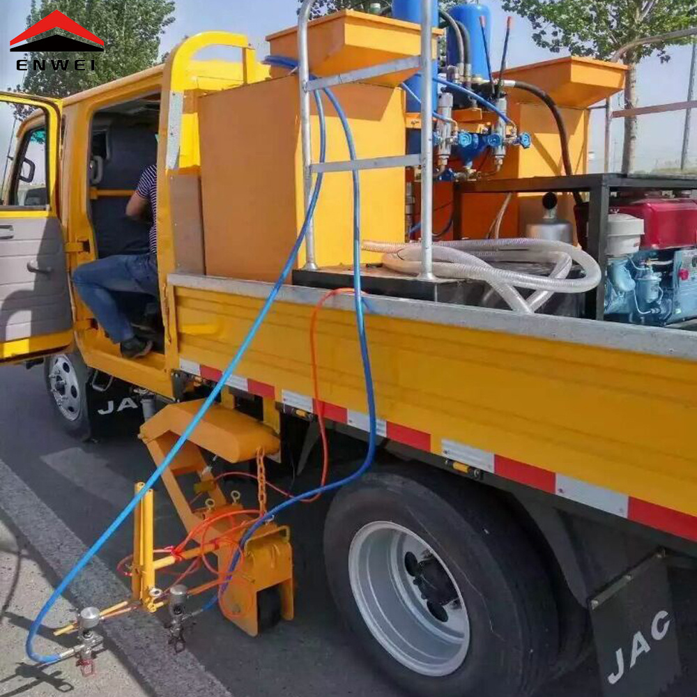 LXD 18L-2 High efficiency vehicular pavement road marking machine cold paint